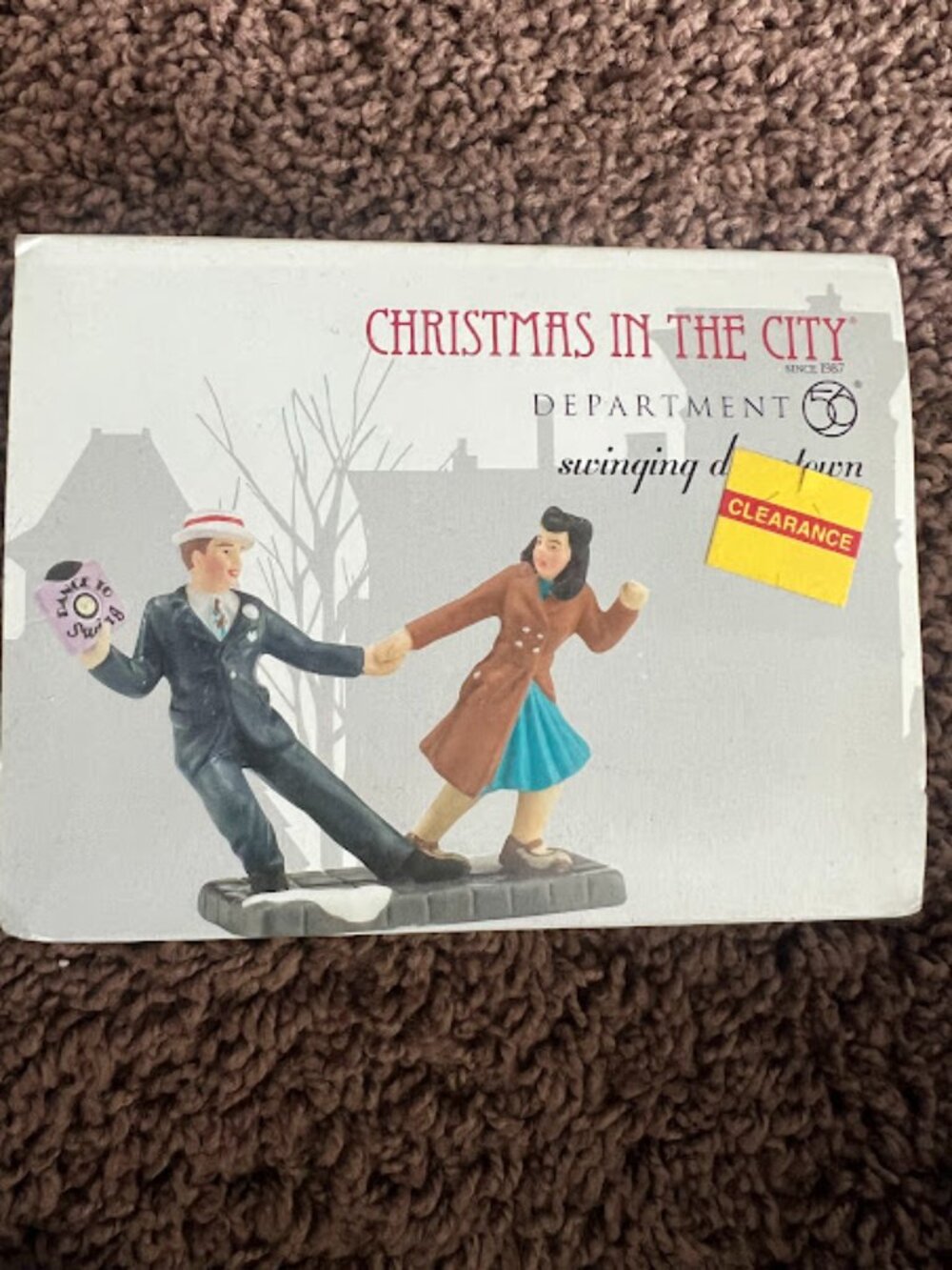 Department 56 Christmas In the City Swinging Downtown 4036499